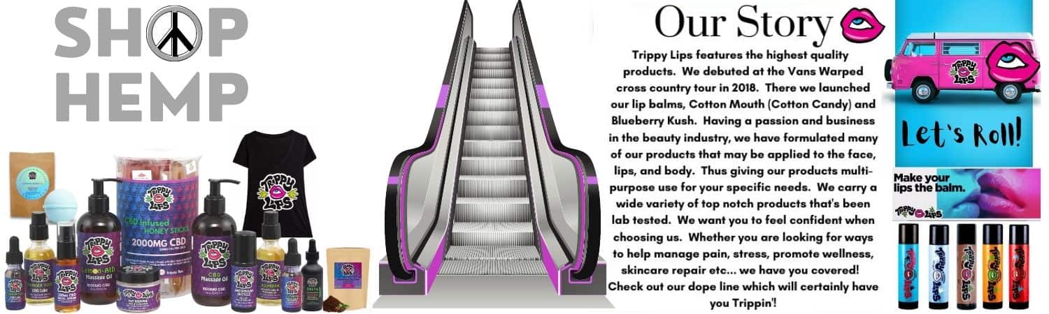 Trippy Lips CBD Coupon Code website