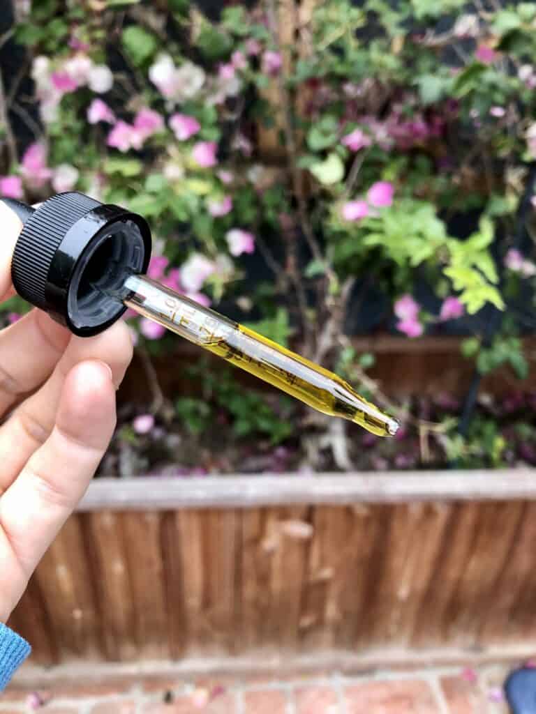 big sky botanicals full spectrum CBD review save on cannabis tincture mint beauty shot