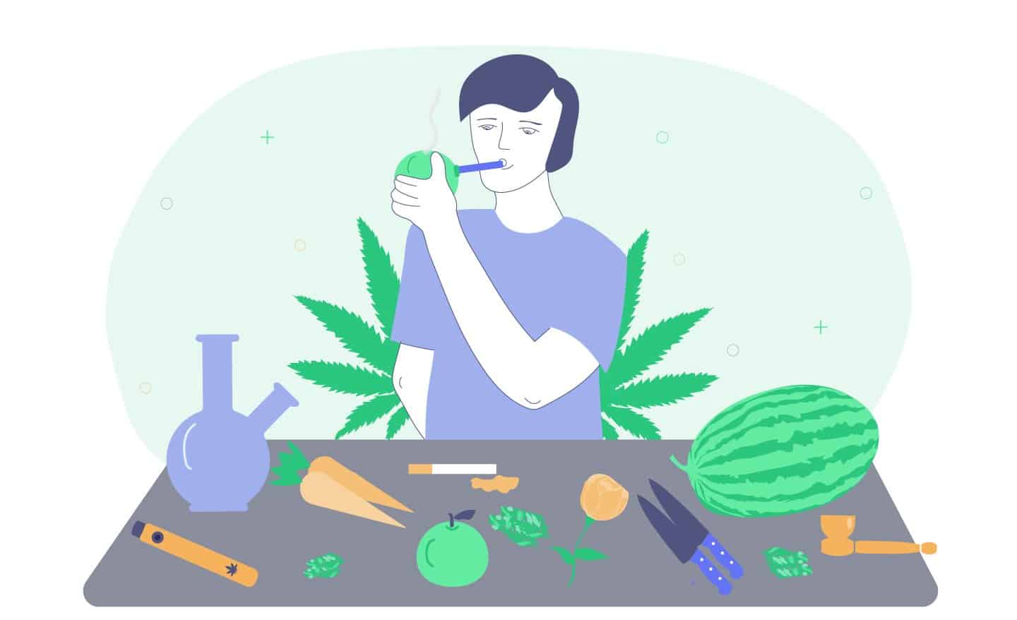 how to smoke weed without papers