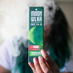 Moonwlkr Discount Code Delta 8 THC Disposable Vape Watermelon Iced OG