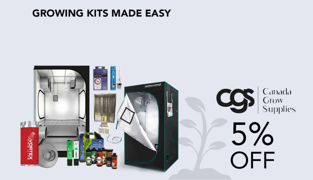 5% Discount Canada Grow Supplies Site-Wide! Grow Your Own Cannabis. 6 Canada Grow Supplies Coupon