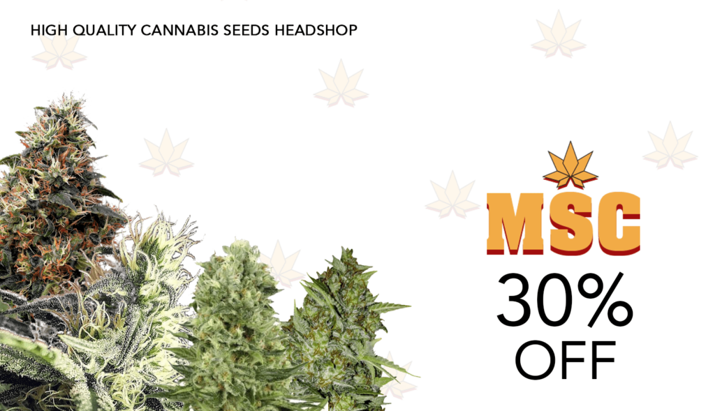 30% Off All Orders Over £60 For New Customers At Marijuana Seed City! Worldwide Shipping. 2 Marijuana Seed City 30 Percent Off Coupon