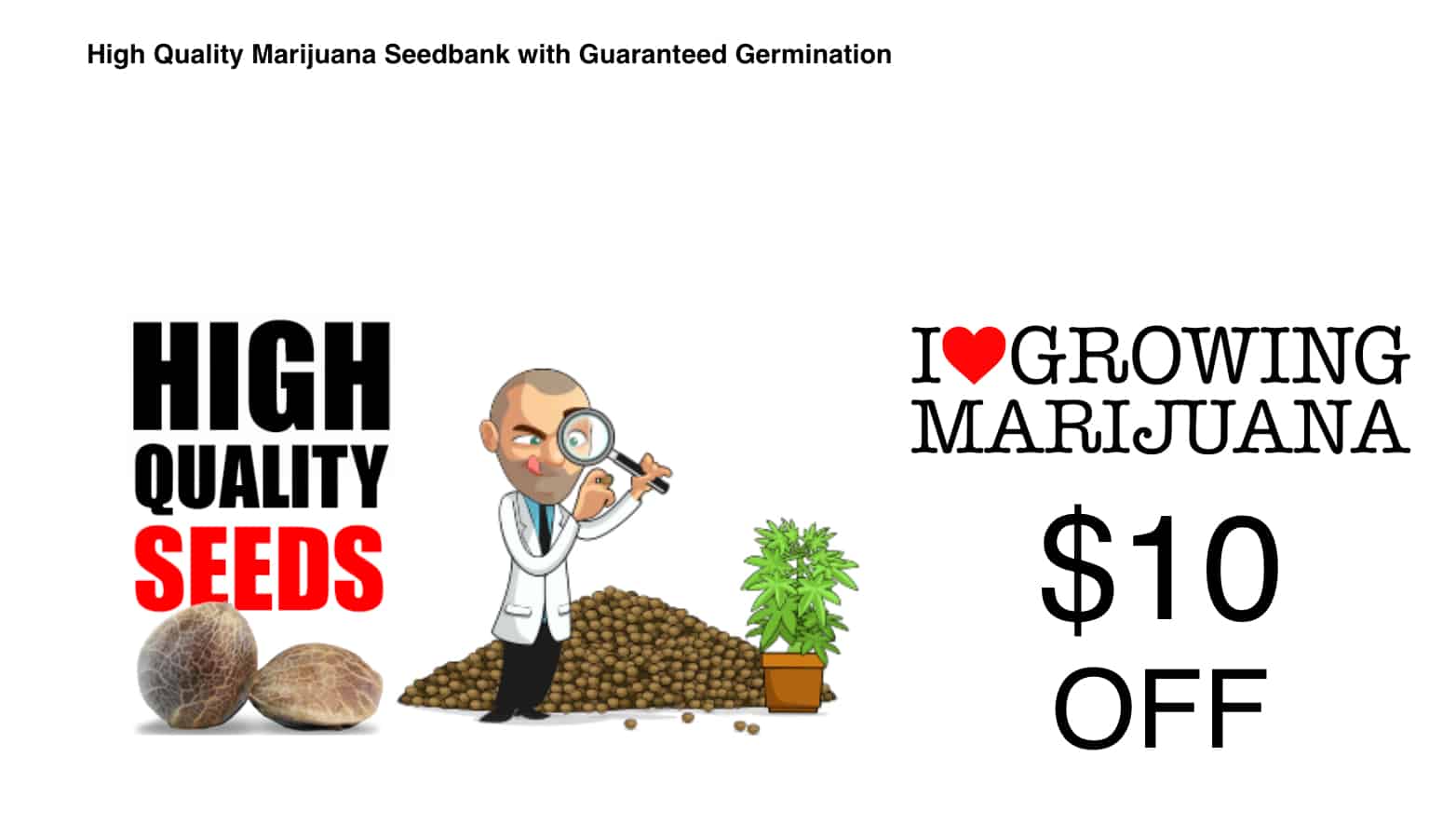 Save with an ILGM Coupon Code! I Love Growing Marijuana deals.