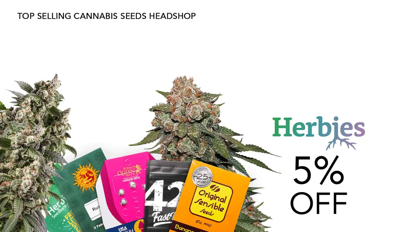 Herbies Seeds Coupons CBD website