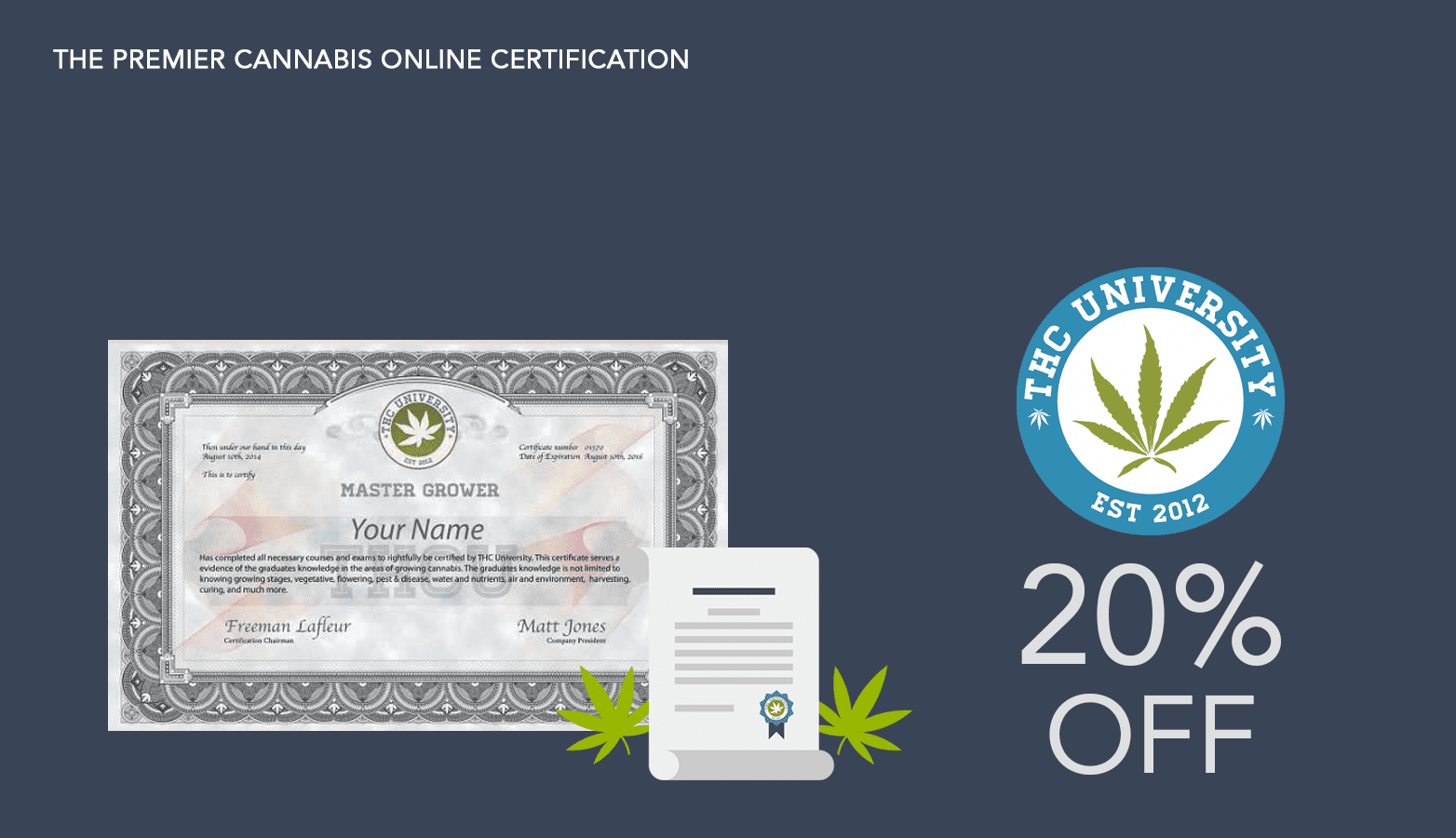 THC University Discount Code - 20% OFF - Save On Cannabis