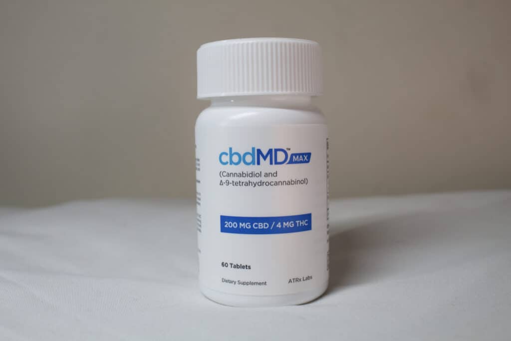 cbdMD MAX Review - Wide Shot - Save On Cannabis