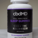 cbdMD Review - Sleep Gummies Bottle