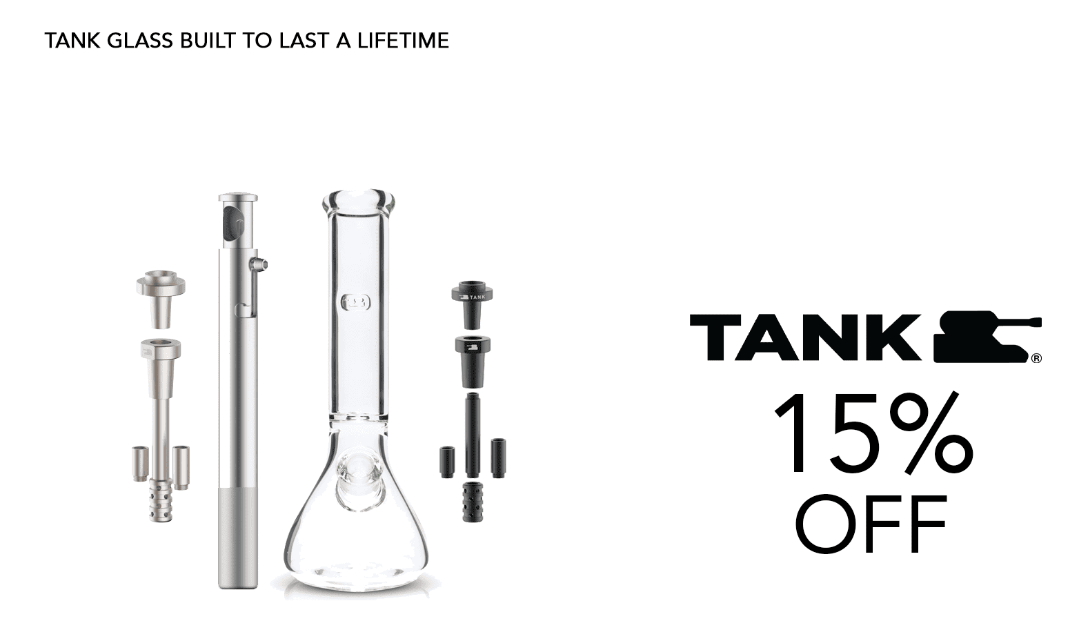 Tank Glass Discount Code - Save On Cannabis