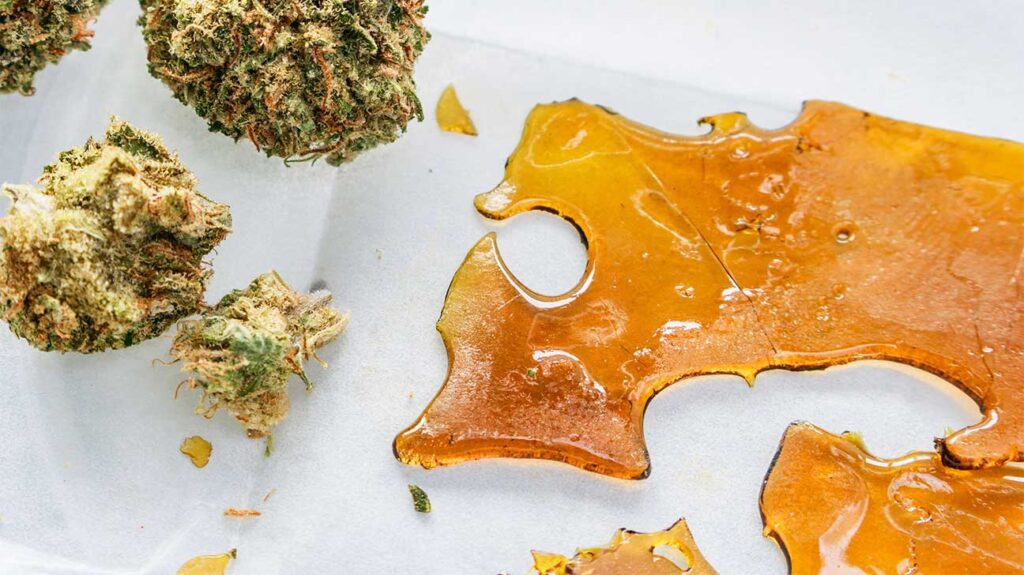 Cannabis Shatter Concentrate