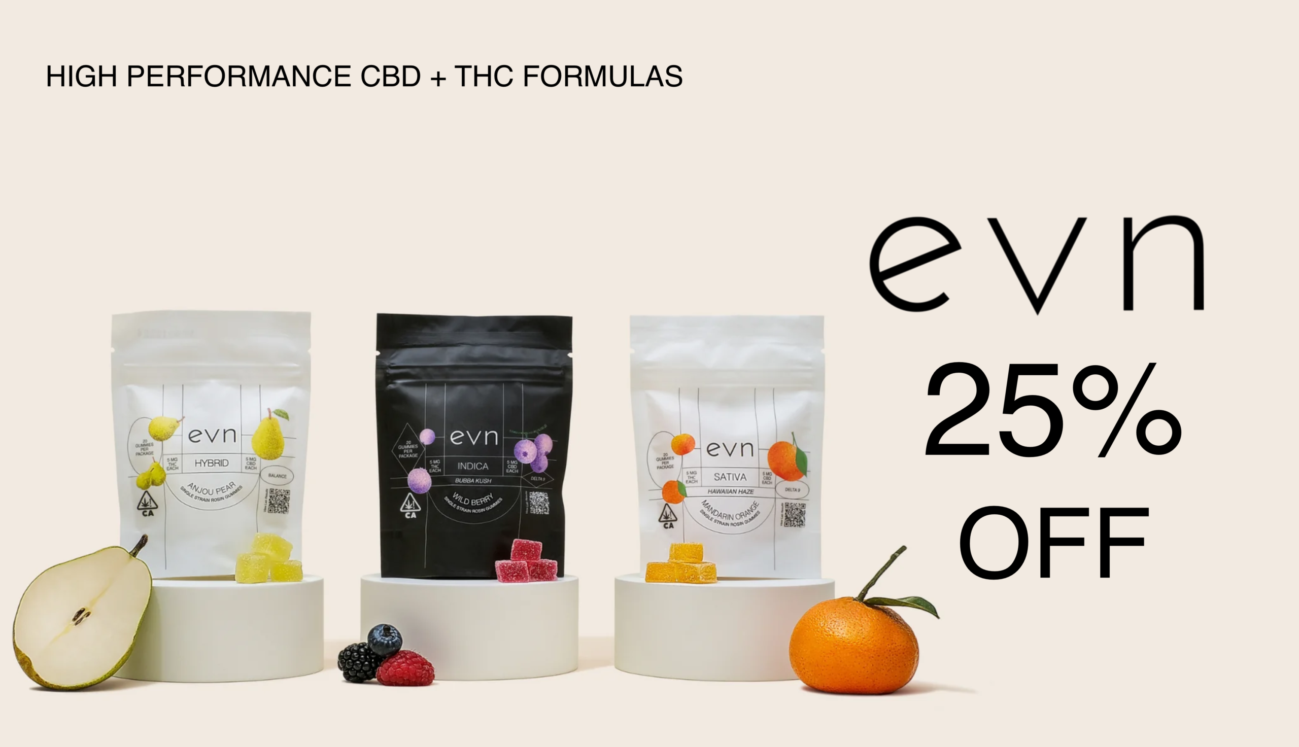 Evn CBD 25% off Coupon