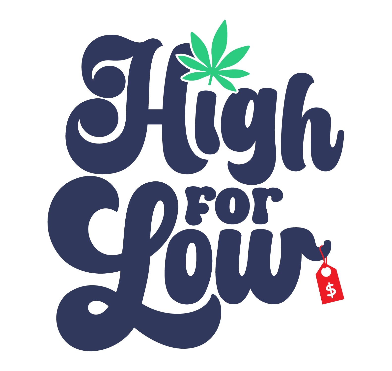 HighForLow - WhiteBG High for Low Logo